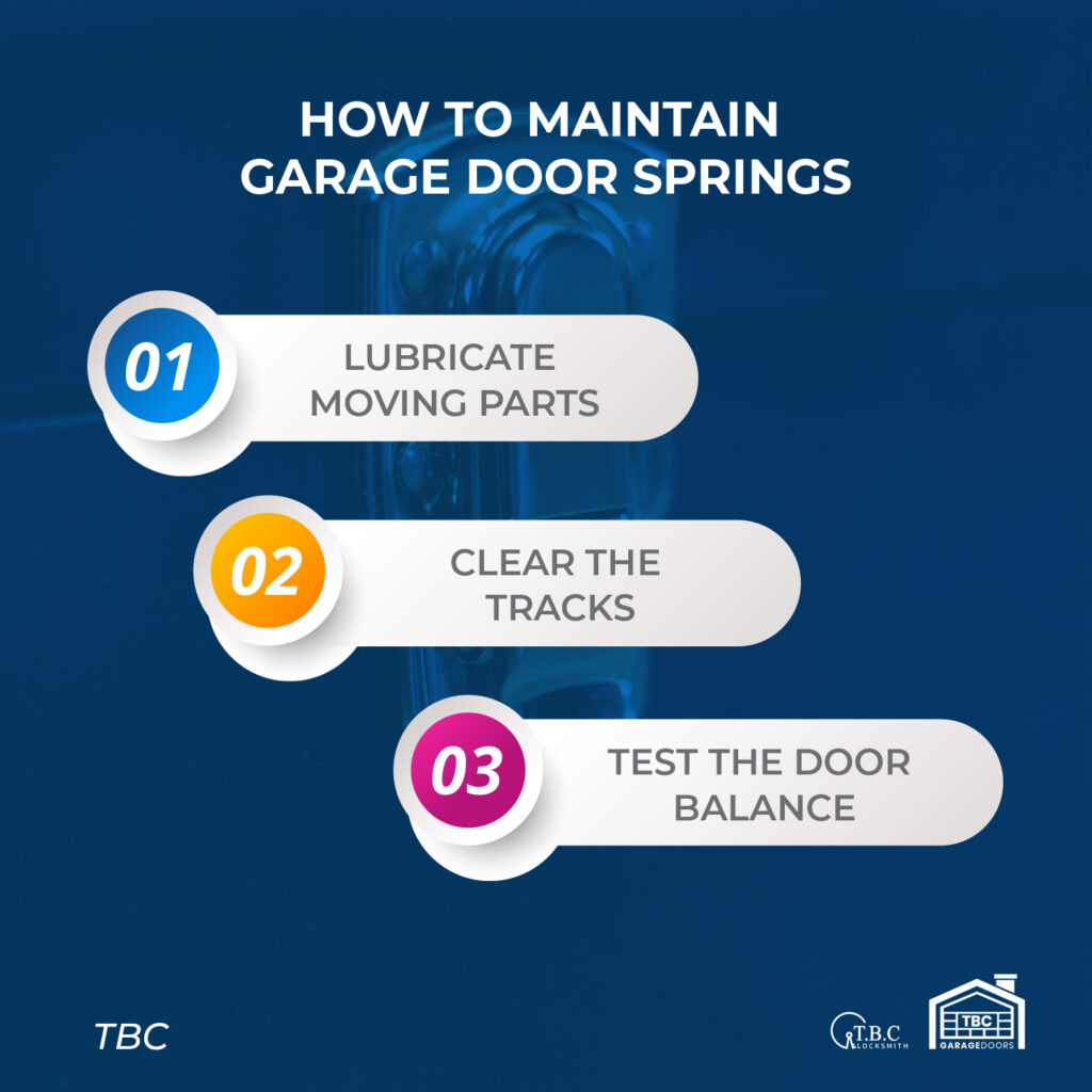 How to Maintain Garage Door Springs