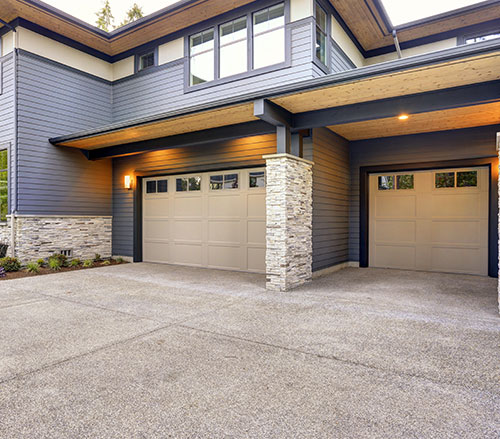 Garage door insulation