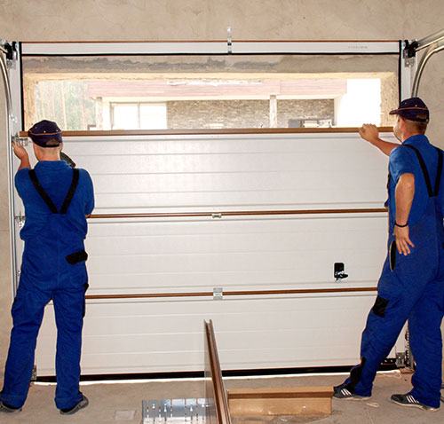 Garage door weatherstripping