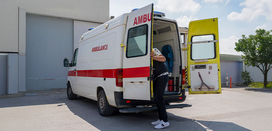 Why ambulance stations need high-speed doors for improving safety & response times