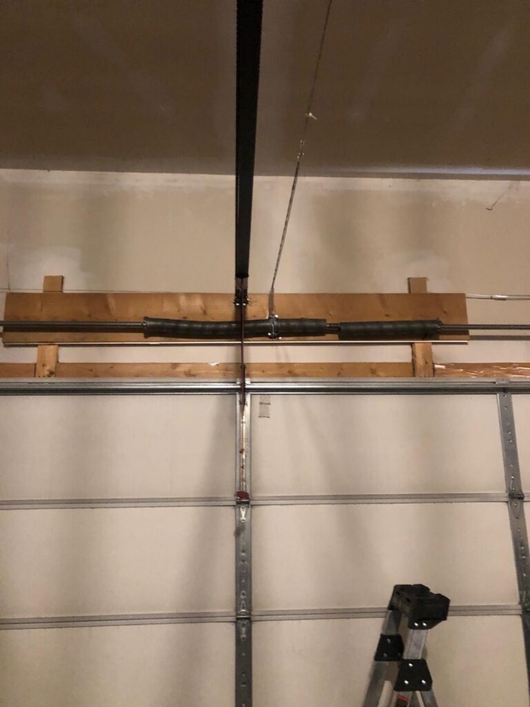 Broken garage door spring replaced by TBC Garage Doors in Toronto