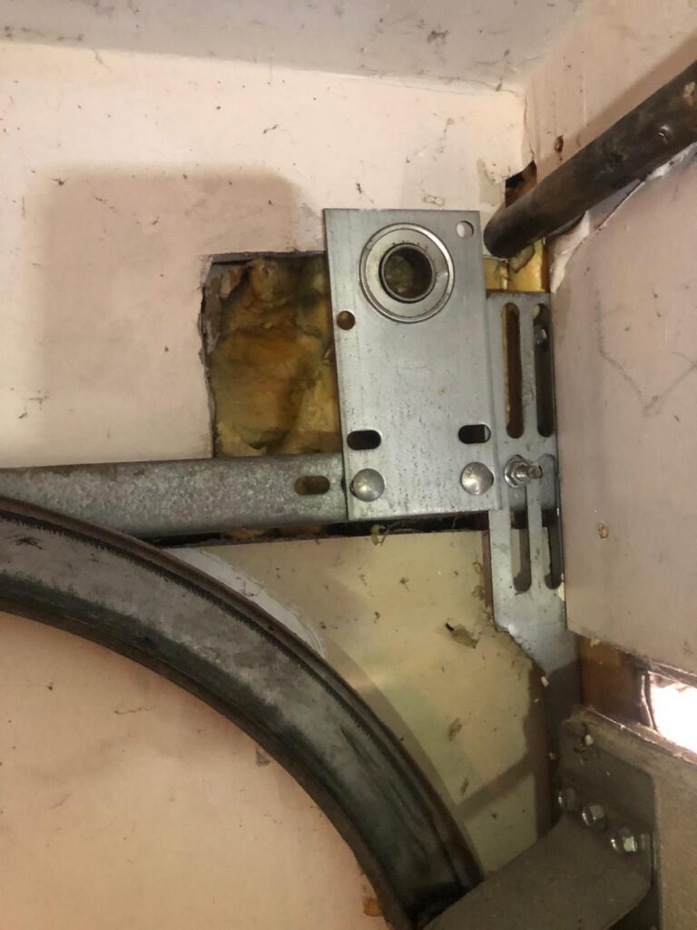 Garage door cable and drum repair by TBC Garage Doors in Toronto